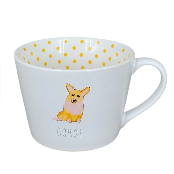 Corgi Dog Mug Polka Dot by Grace Fine Ceramic Pet Corgi Puppy Dog Mug-Love You - Picture 5 of 8